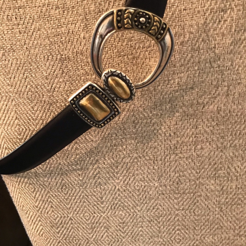Chico’s adjustable belt.